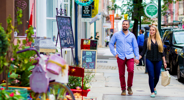 USA Philadelphia Shopping Old City Foto PHLCVB Jeff Fusco